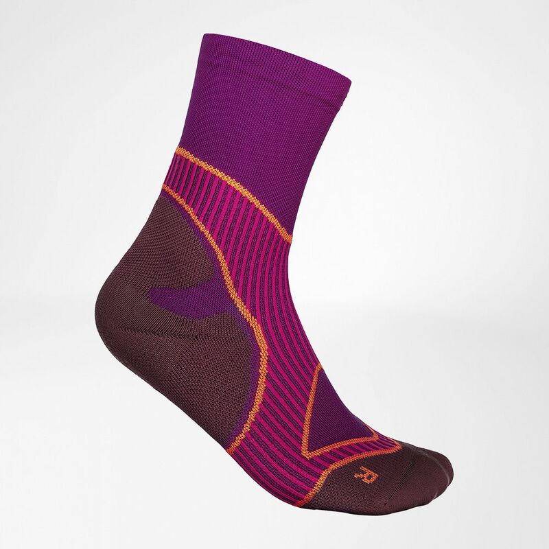 Bauerfeind Sports Damen Sportsocken Run Performance Mid Cut Socks Bauerfeind Sports Damen Sportsocken Run Performance Mid Cut Socks